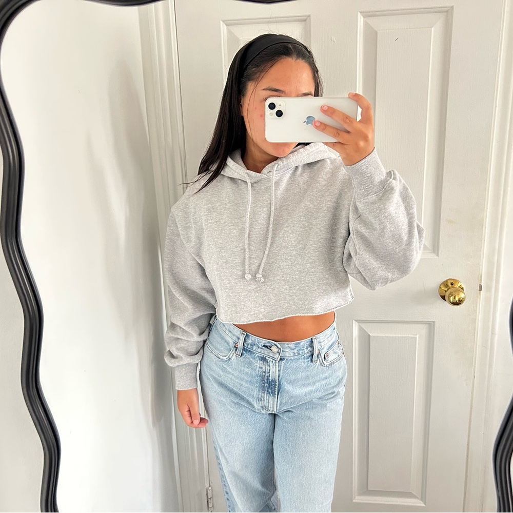 TNA Cozy AF Cropped Sweater